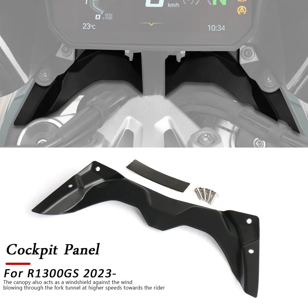 

For BMW R1300GS R 1300 GS r1300gs 2023 2024 2025 Motorcycle Cockpit Panel Fairing Fork Shield Updraft Deflector