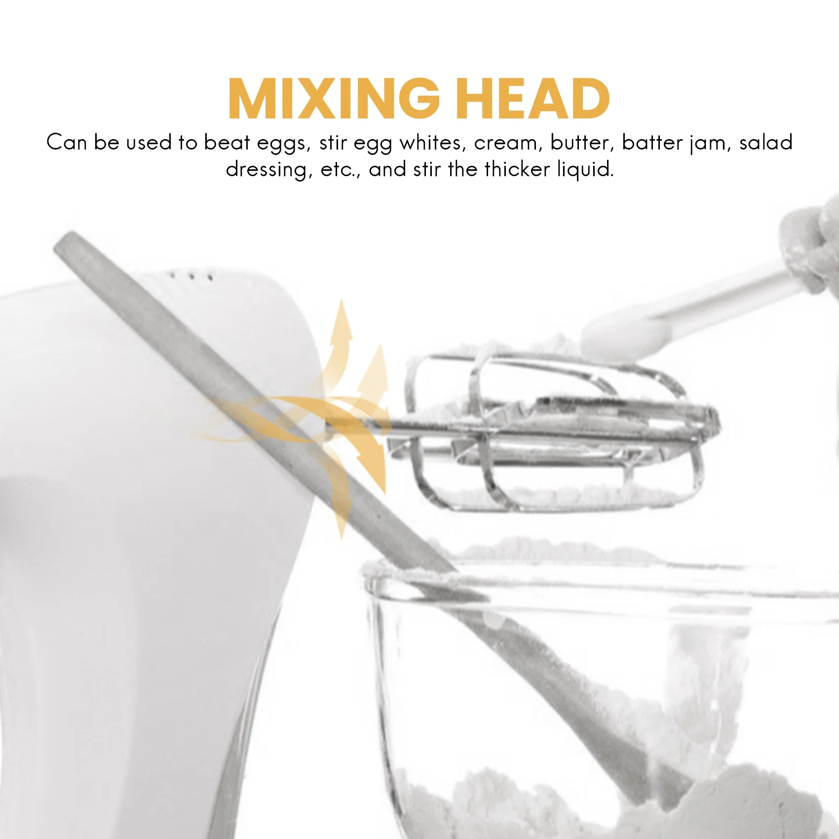 ยอดนิยมไข่ Beater/Beater Whisk สําหรับ Kenwood HM520/Tefal Handheld Mixer เครื่องผสมไฟฟ้าเปลี่ยนสิ่งที่แนบมา