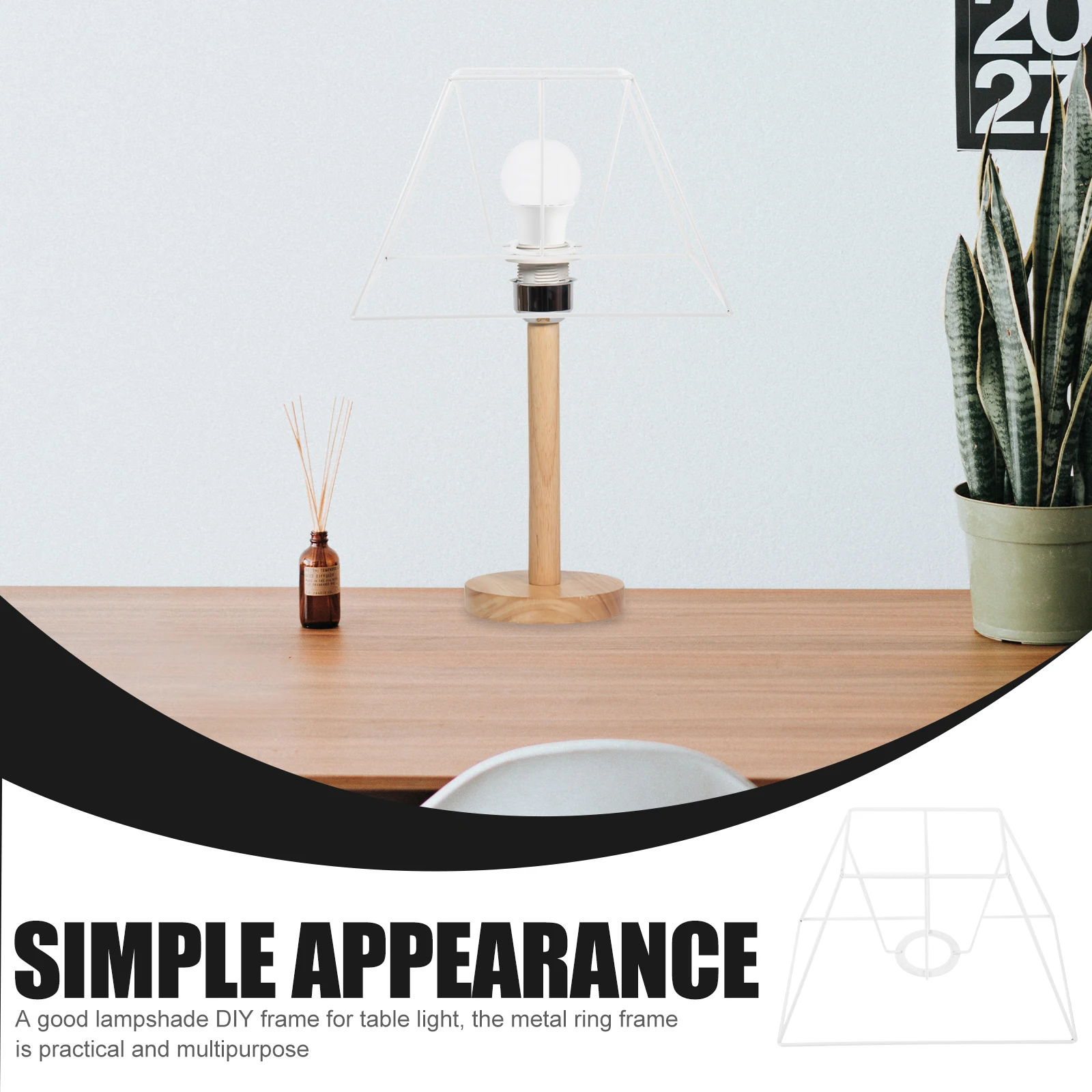 

DIY Lampshade Frame 16x26 T Shape Iron Lamp Shade St Metal Accessories Round Square Table Craft Project