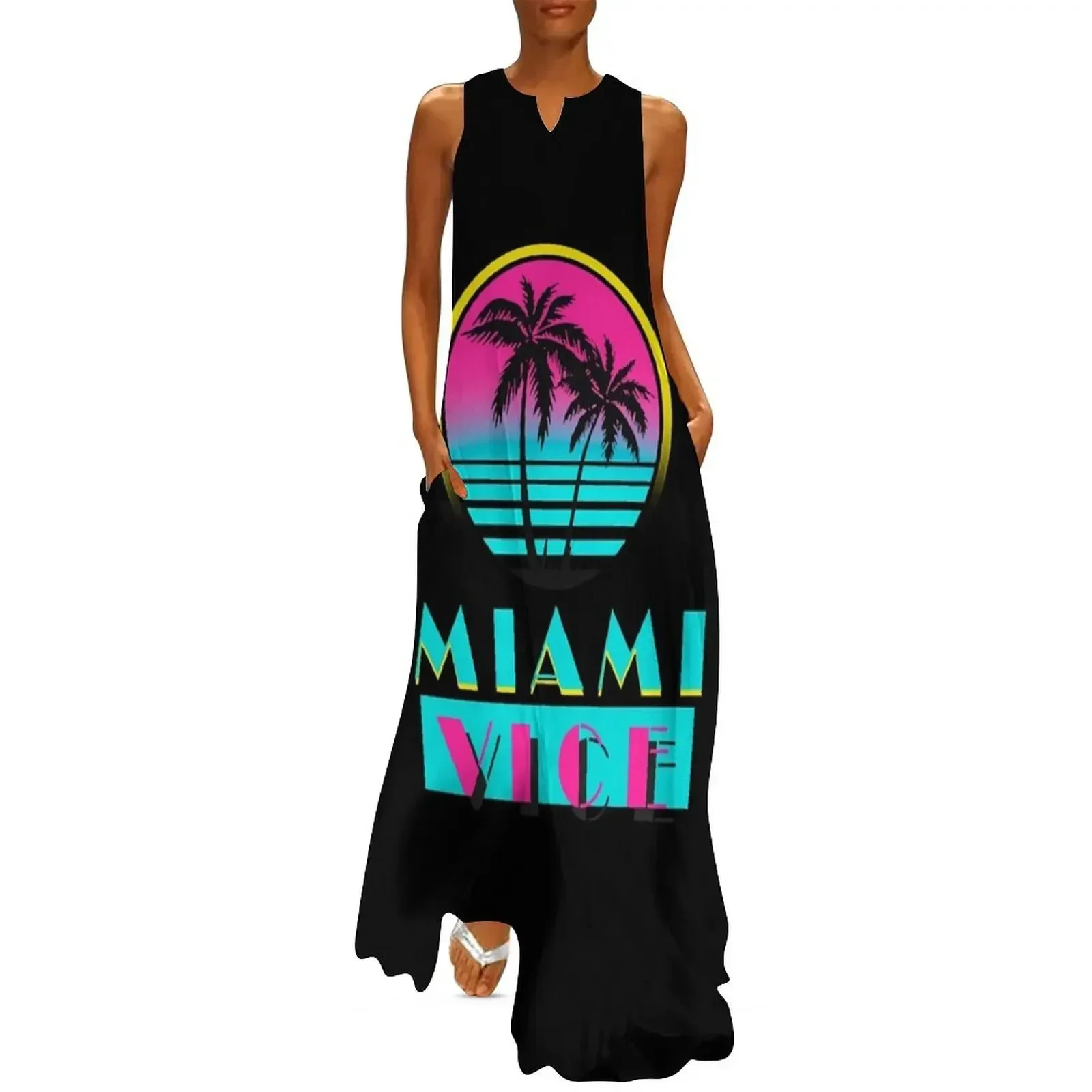 

Miami Vice Long Dress dresses for woman women dress dress for women party night