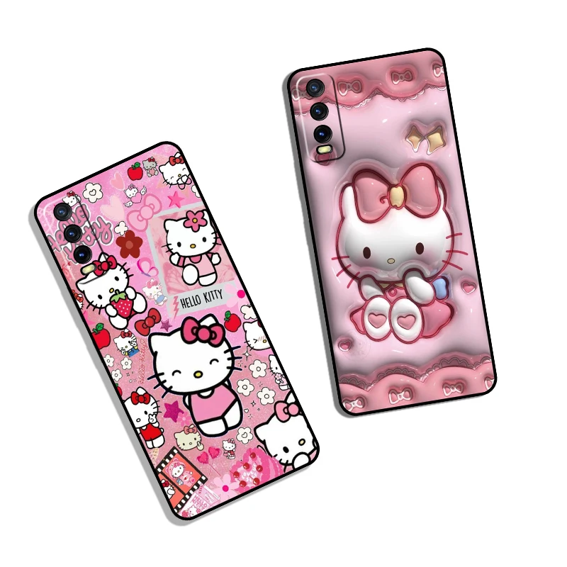 Vivo S16 S17 S19 Pro V2025 v40 Lite Y200 Y300 hello kitty Creative Design Soft Case Phone Case