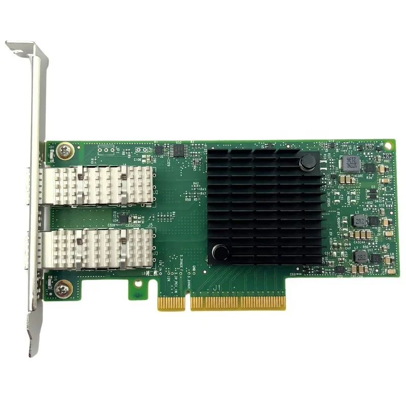 

Карта сетевого интерфейса Ethernet PCIe 3.0 X8 25GbE, двухпортовая 10-гигабитная карта адаптера Ethernet SFP28 Mellanox MCX4121A-ACUT