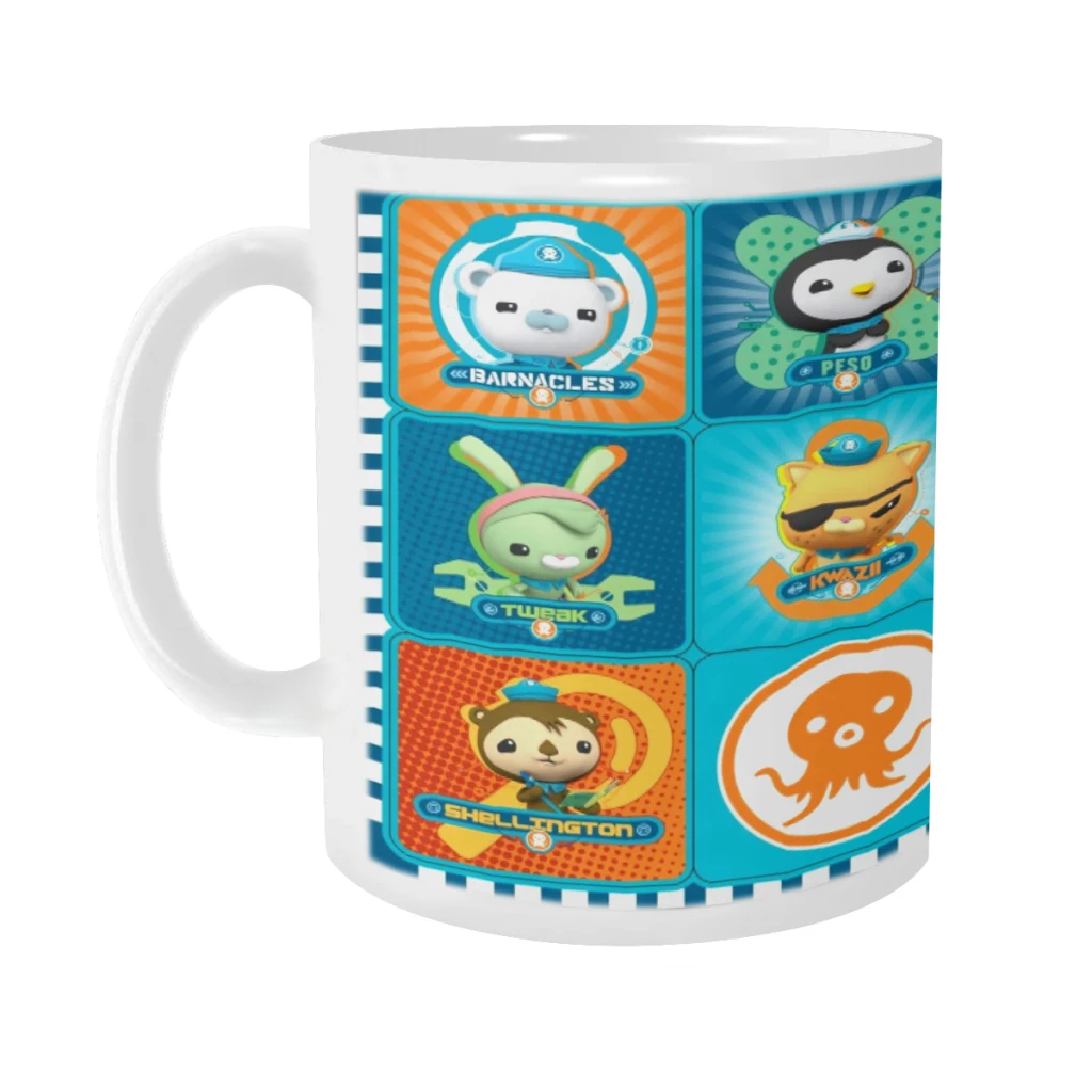 

The Octonauts Ceramics Coffee Mugs Tea Cup Milk Cups Gifts Drinkware Coffeeware