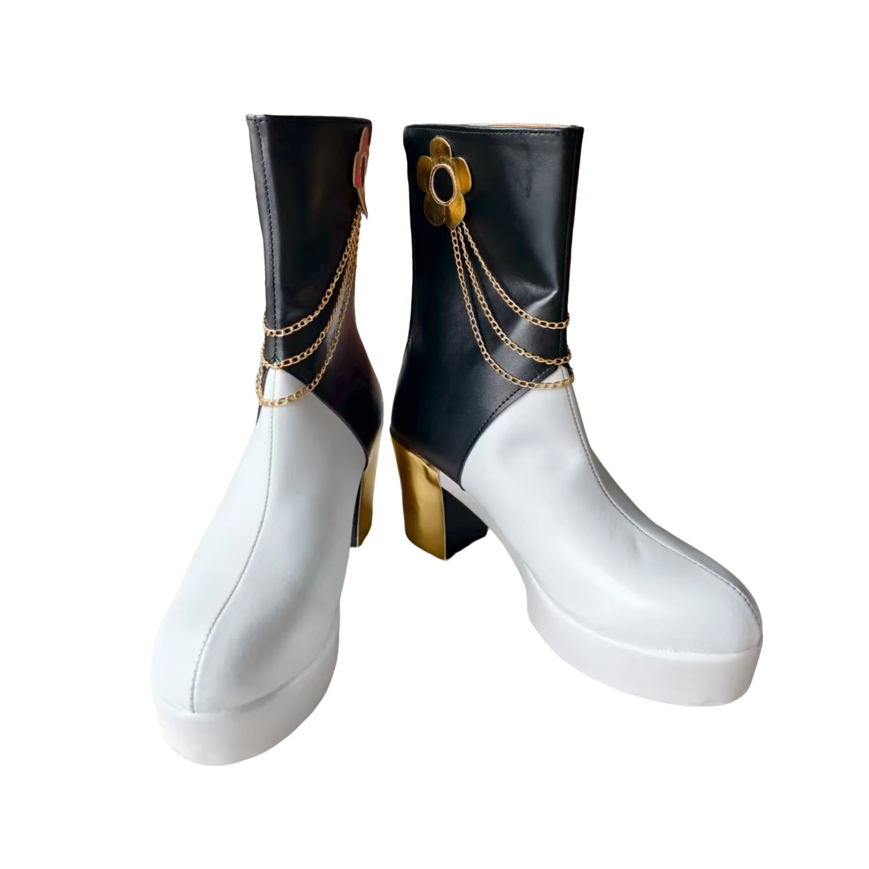 アニメ KPOP コスプレ悪魔ハンターミラコスプレブーツ PU 靴ハロウィンコスプレ小道具カスタムメイド子供大人の靴