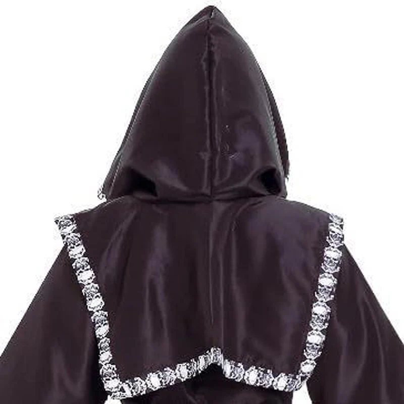 Bla ort esqueleto impressão diabo traje oulder envoltório loween awl feminino faion palco desempenho roupas