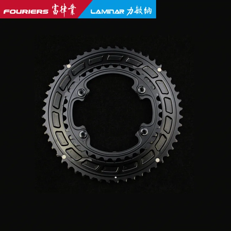 FOURIERS ROAD CHAIN RING CR-SHM110 Double Chainring P.C.D: ร110mm 6800 Crankset 36-52T