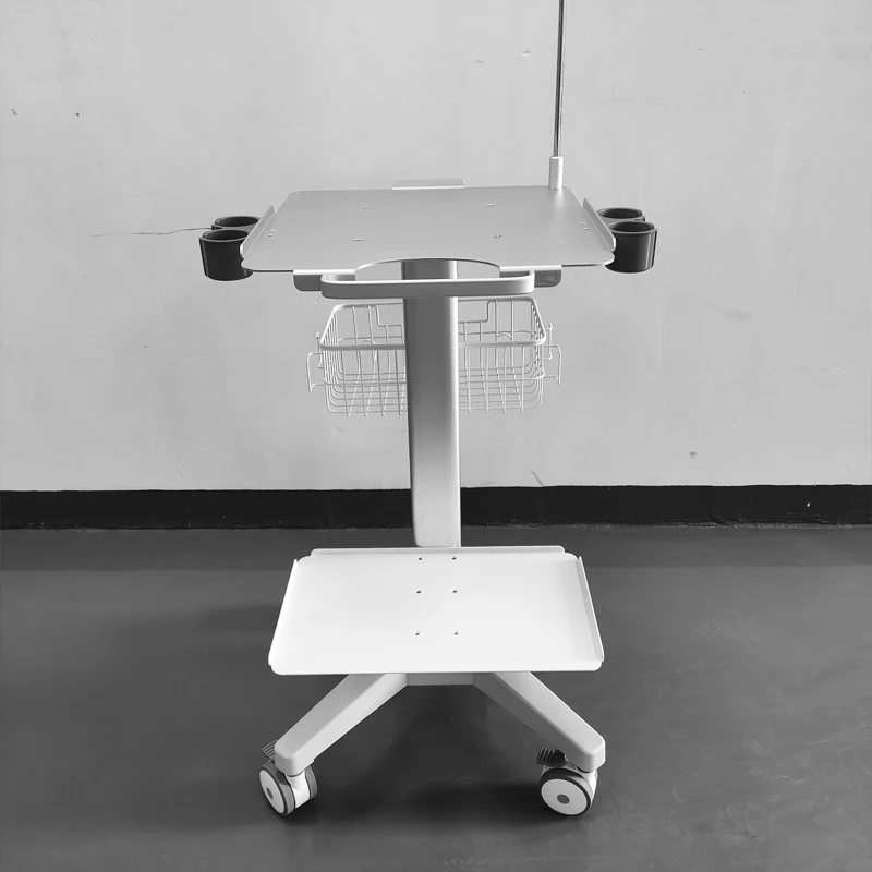 أداة الماسح الضوئي الطبي بالمستشفى بالموجات فوق الصوتية عربة متنقلة #2