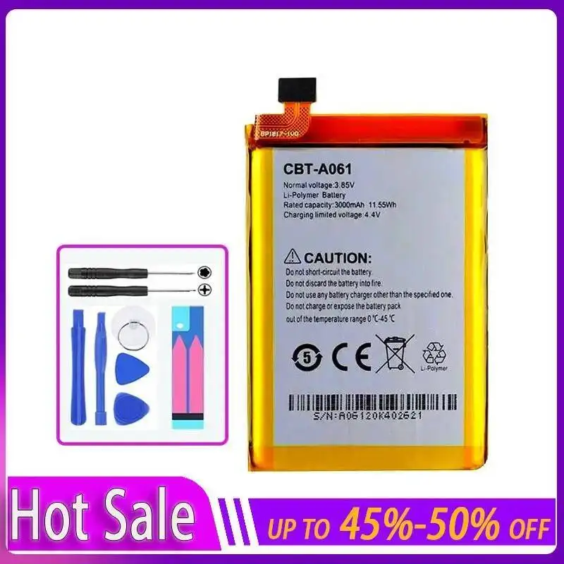 3000Mah Mobile Phone Battery High Performance Portable For Cubot Kingkong Mini 2 Rugged 4