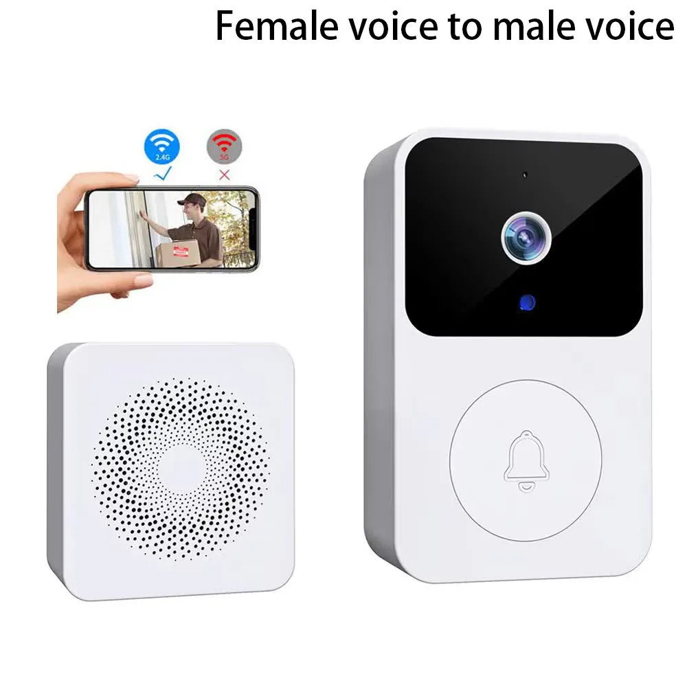 Doorbell WiFi Wireless Video Two-way Intercom Doorbell Camera APP Control Home Door Bell For Home Security Alarm System