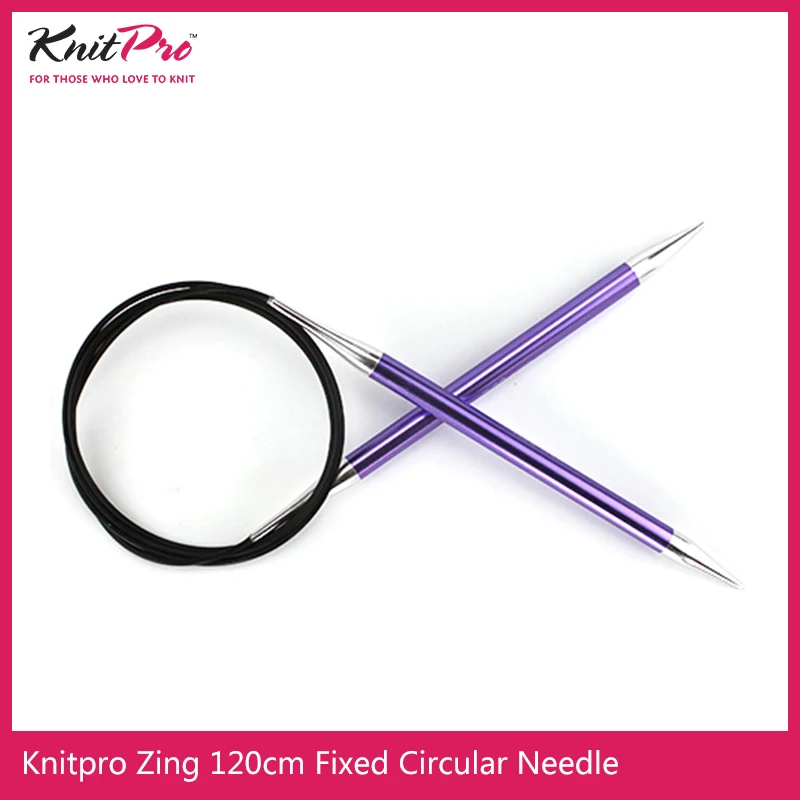 1 piece Knitpro Zing 120 cm Fixed Circular Knitting Needle