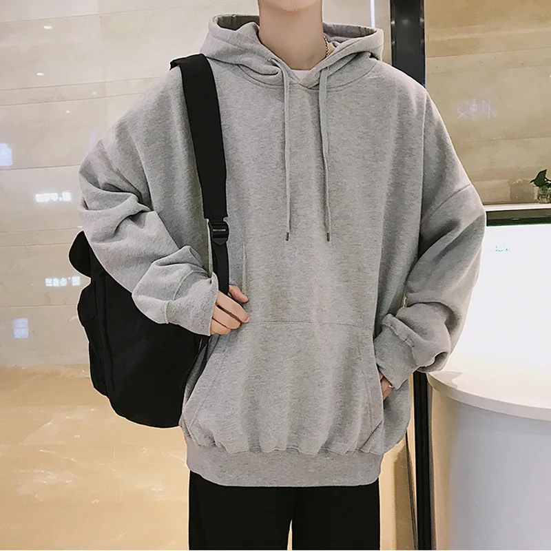 New Hoodie Hooded Men's Loose Autumn/winter Korean Version Trendy Student Hip-hop Jacket For Men's Upper Garment