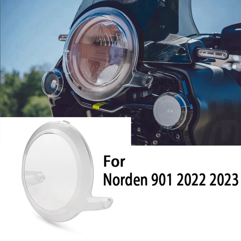 Motorcycle Headlight Guard Auxiliary Lamp Protection Cover For Husqvarna Norden 901