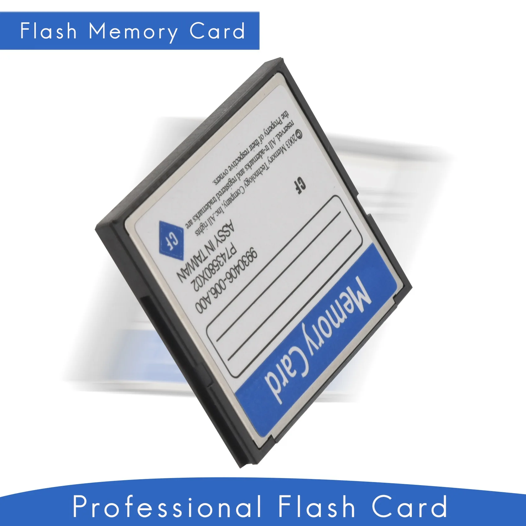 *N21R Professional 32GB Compact Flash Memory Card(White&Blue)