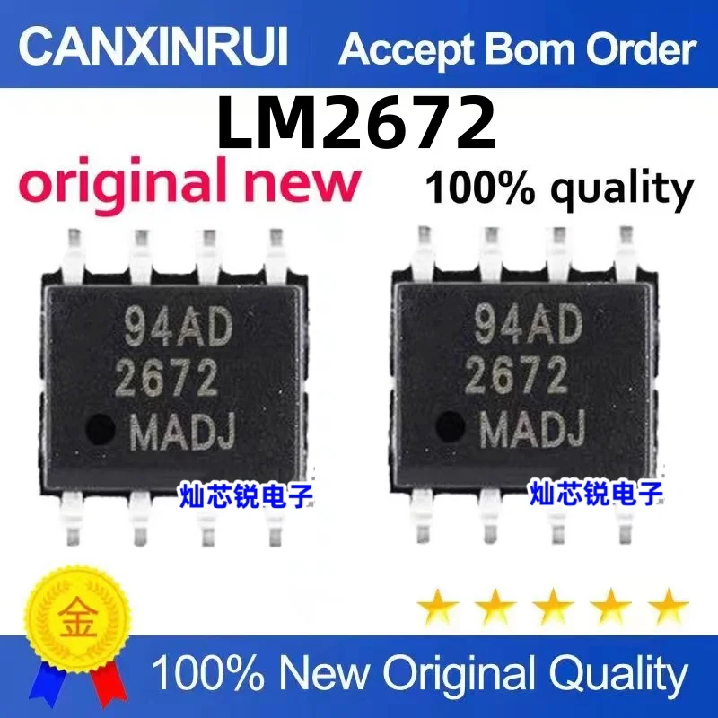 

LM2672M-ADJ LM2672 LM2672MADJ SOP-8 Switching Regulator
