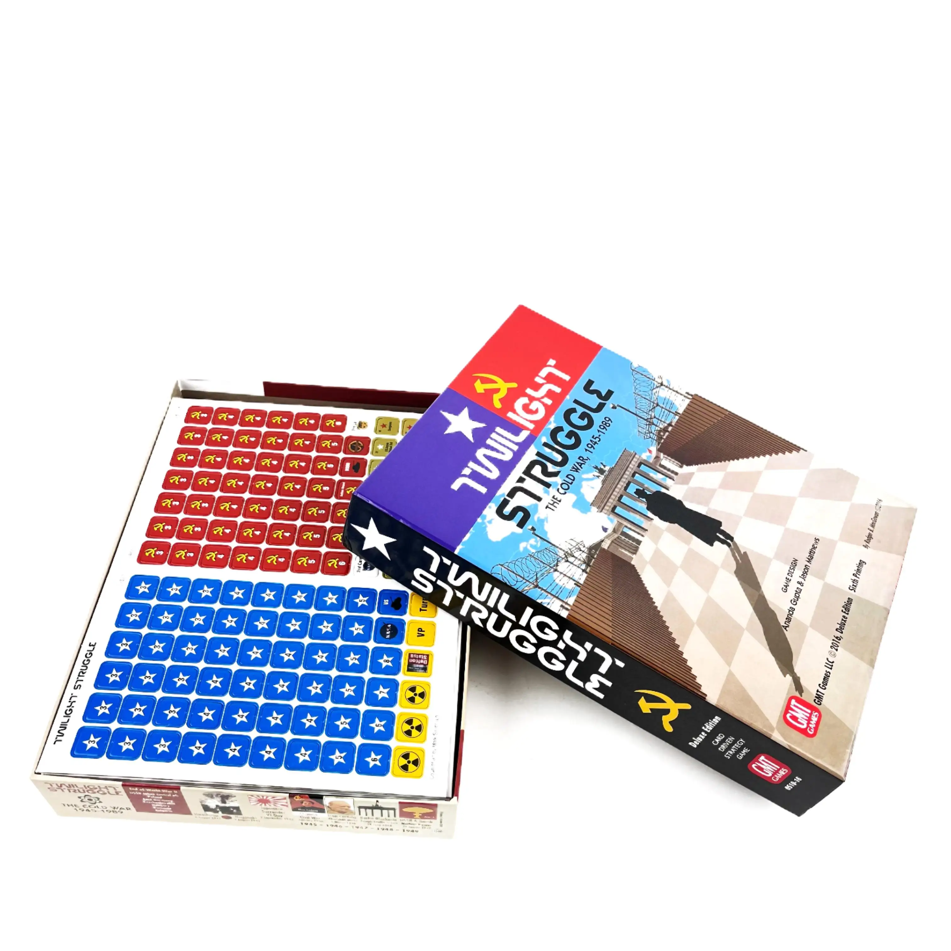 Board Game: Twilight Struggle – Cold War Strategy for 2 Players, Epic 3-Hour Historical Simulation for Adults & Advanced Gamers