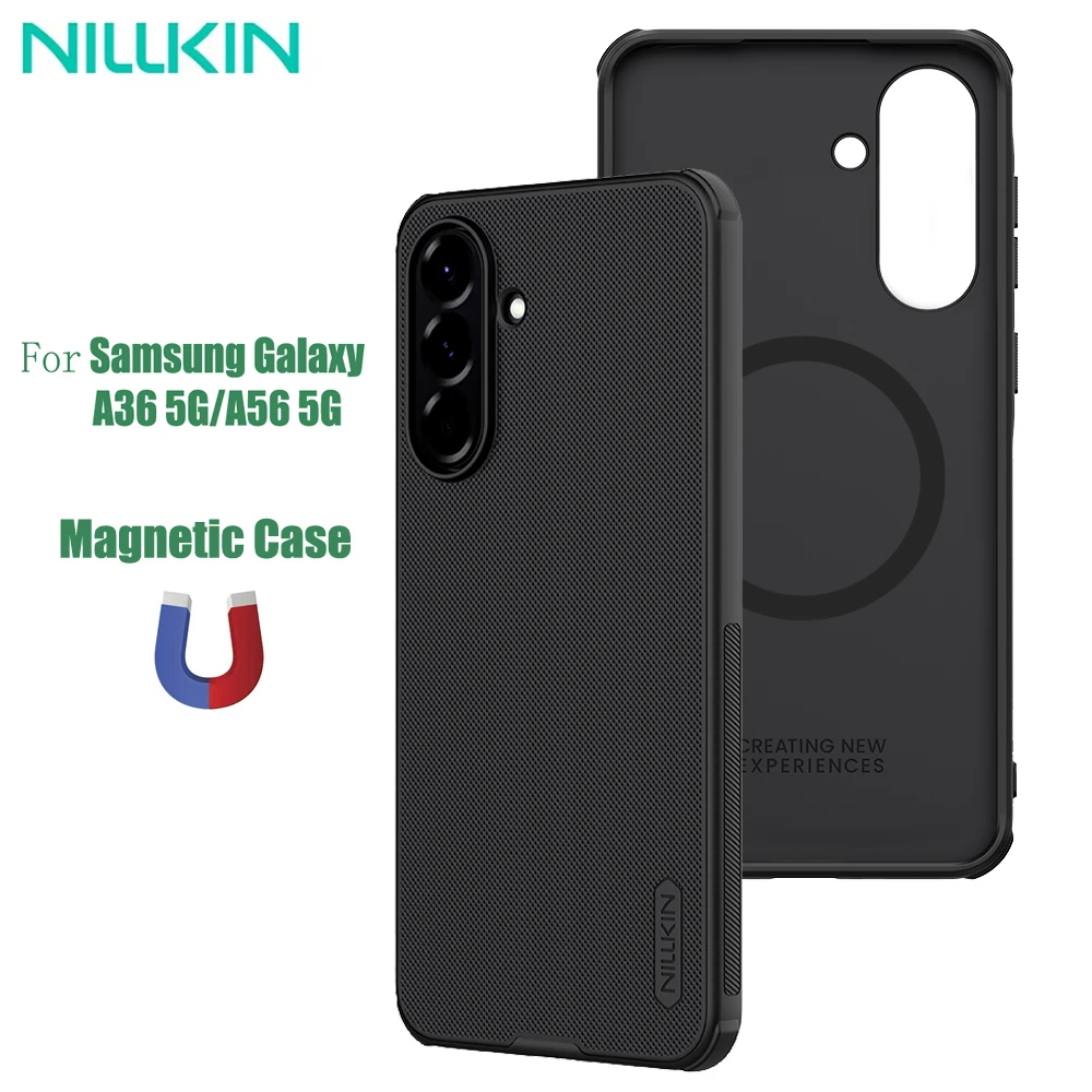 For Samsung Galaxy A56 A36 5G MagSafe Case Nillkin Frosted Shield Pro Magnetic Case Shockproof Luxury Back Cover For Samsung A56