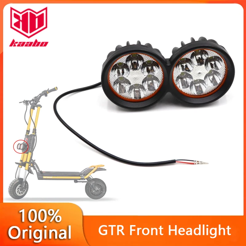 Front Headlight Front Light For Kaabo Wolf King GTR Scooter Electric Skateboard Origianl Spare Accessories