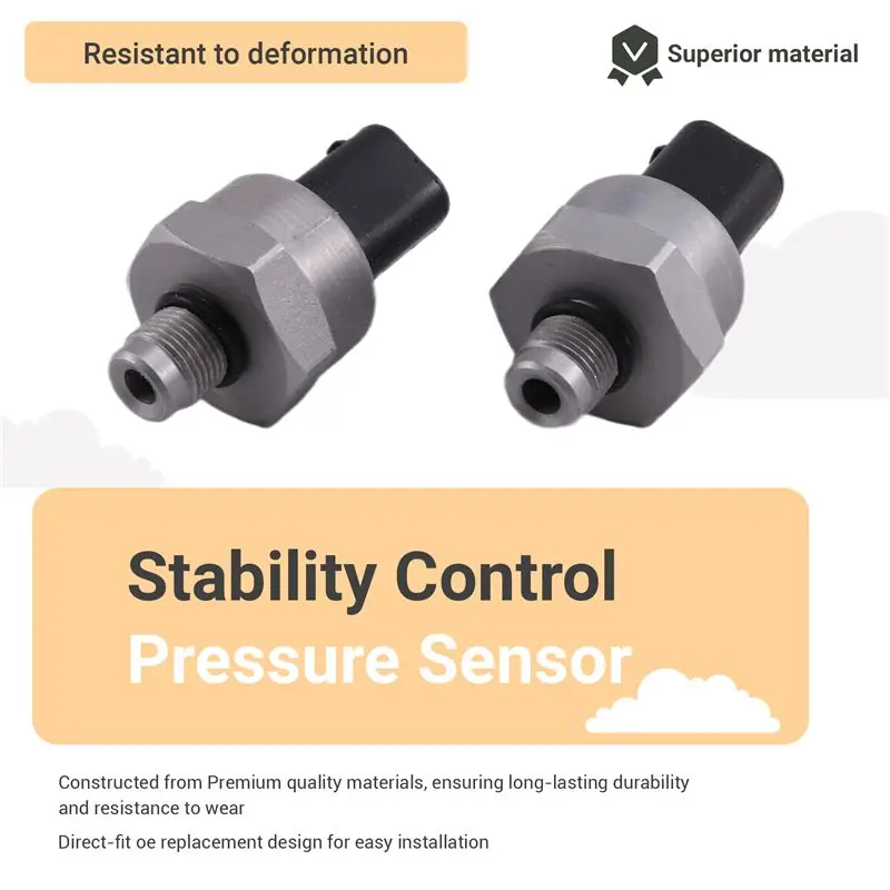 2Pcs URO Parts 55CP09-03 34521164458 For Dynamic Stability Control DSC Pressure Sensor For Stability Control-A02G