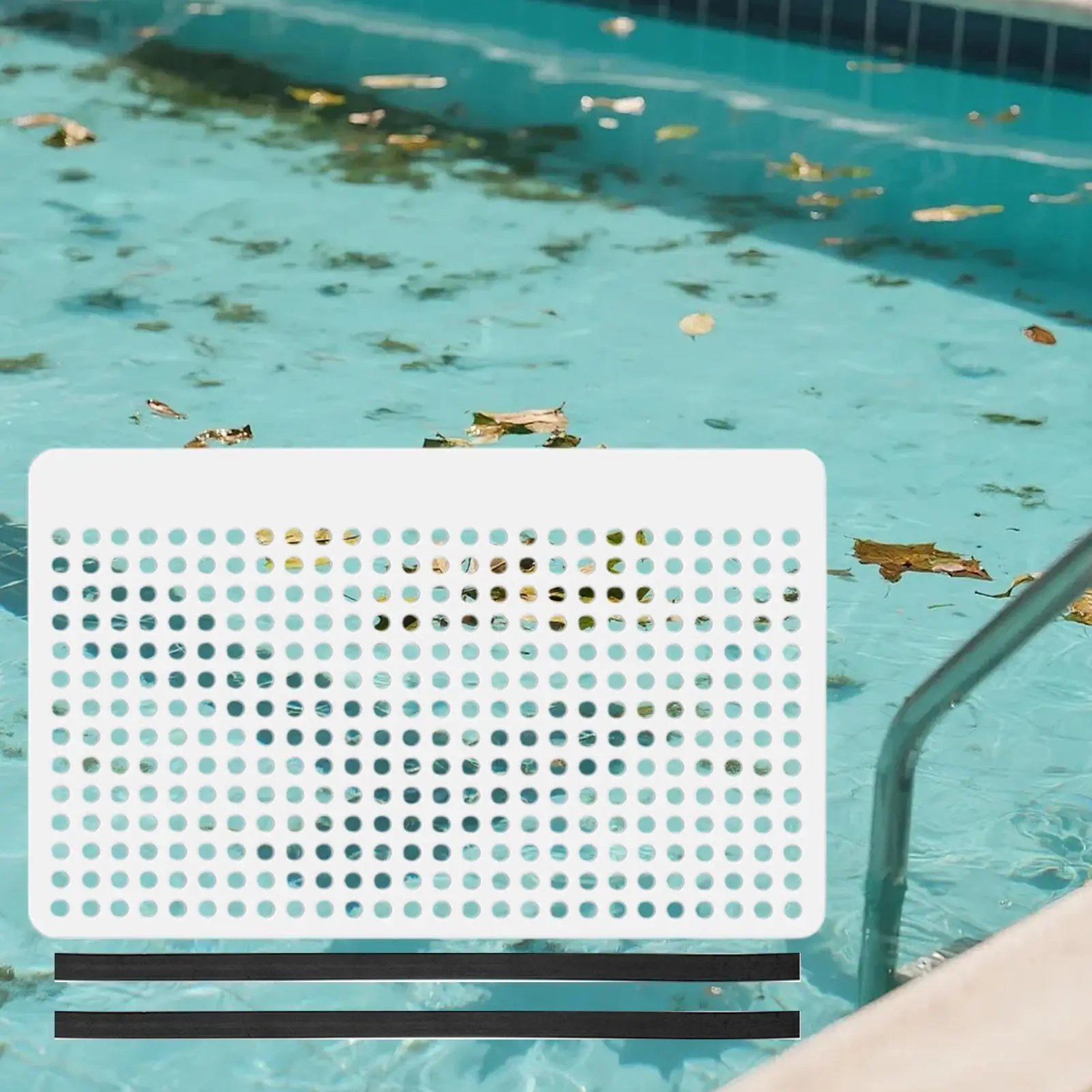 Skimmer Guard Removable Rustproof Fine Mesh Prevent Clogging Pools Skimmer Saver Screen For Home Gym Park Hotel Garden