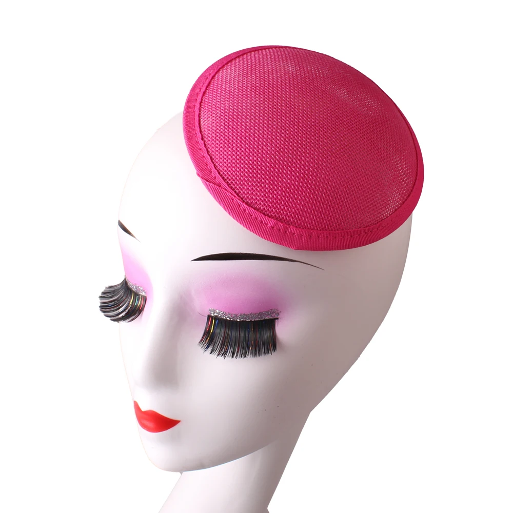 

13 см основа для шляпы-чародеи для женщин, винтажная кепка-дерби, аксессуары для волос «сделай сам», коктейльные шляпы, круглая основа с блюдцем