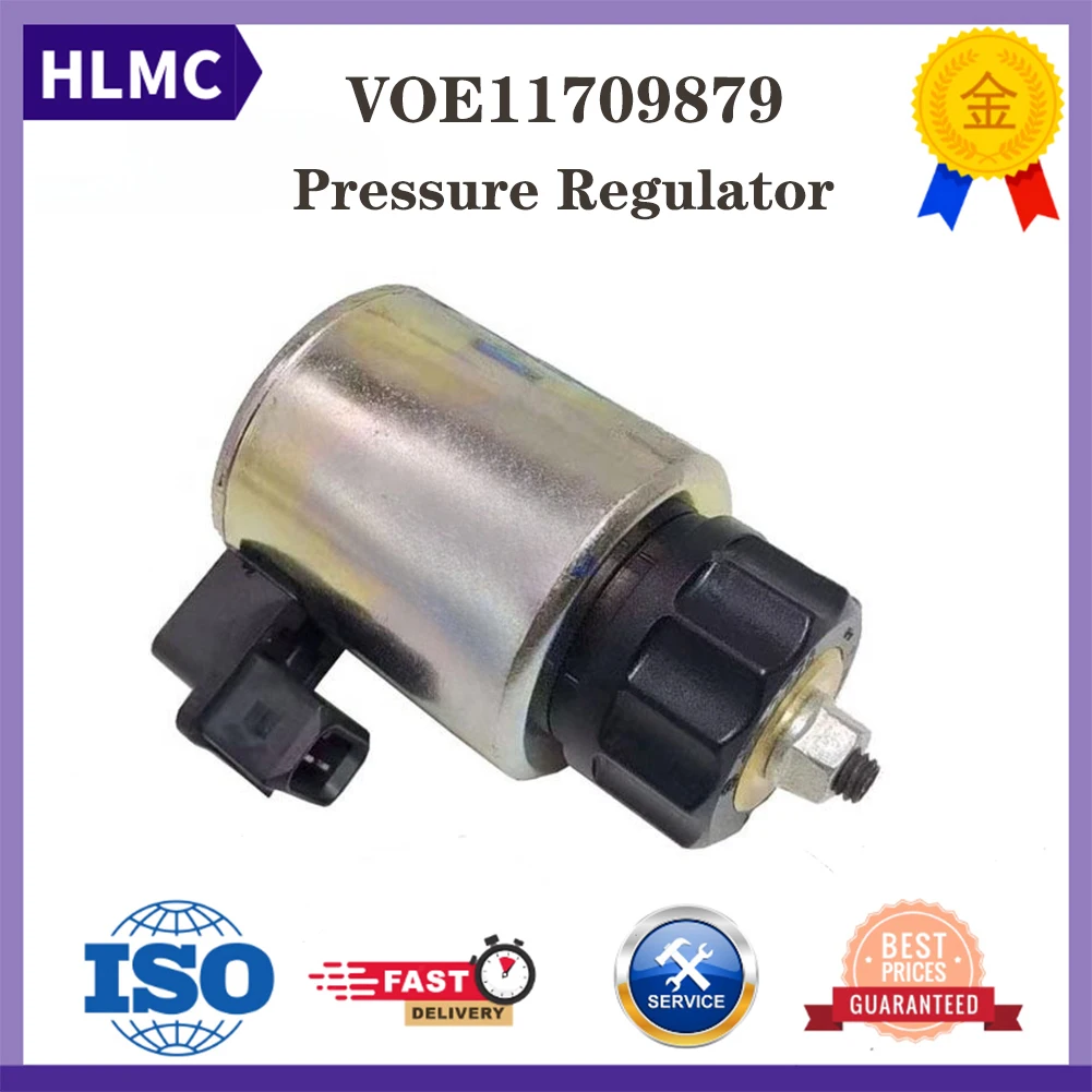 Excavator Accessories VOE11709879 VOE 11709879 Pressure Regulator Solenoid Valve fit L110E L110F L120E