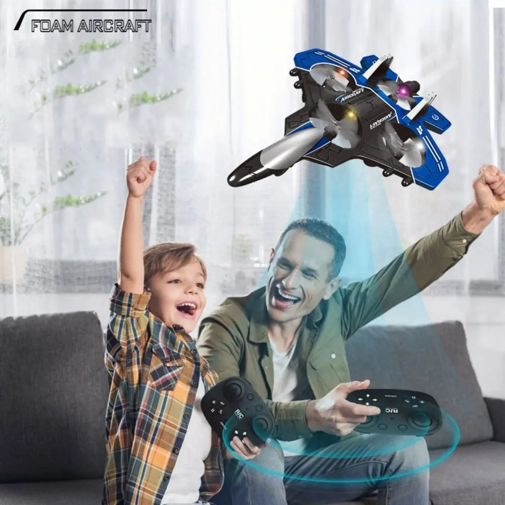 

EPP Foam Remote Control Foam Fighter RC Drones Rechargeable Glider Flying Helicopter Toy Gravity Sensing Portable