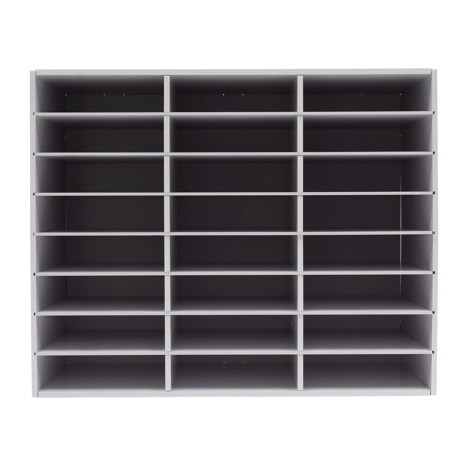 Literature Organizer 24-Compartment, Spacious Storage File Organizer, PVC Board with 132 lbs Load-Bearing, for Office and Home