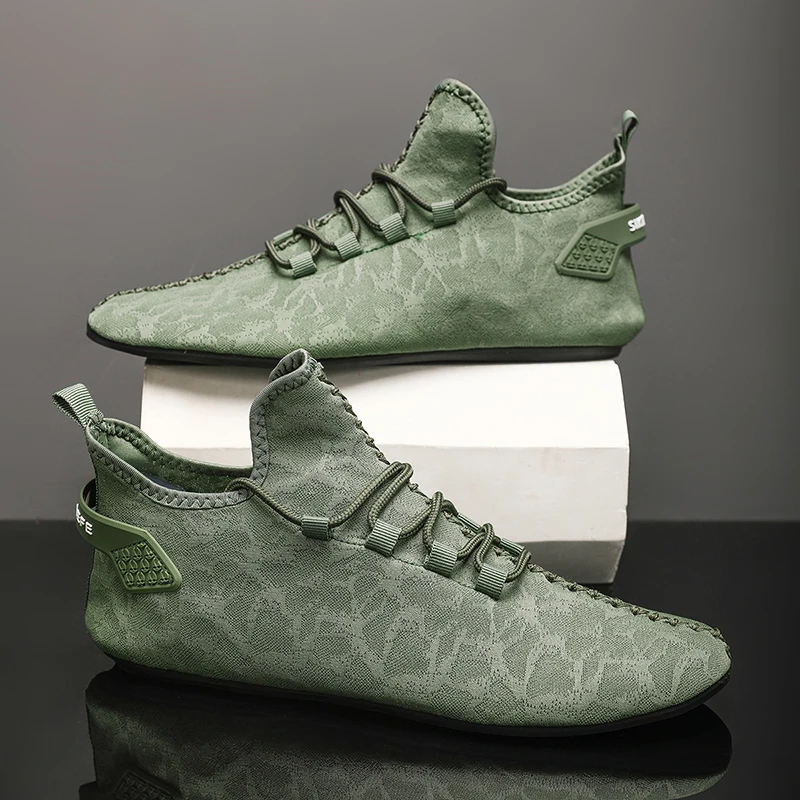 YRZL رجل الصيف المتسكعون الانزلاق على أحذية خفيفة الوزن عادية القيادة الأخفاف أحذية مشي مريحة للرجال عدم الانزلاق المتسكعون #2