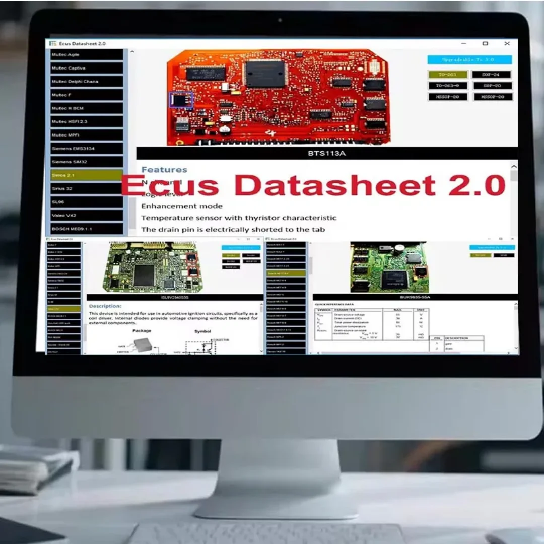 

ECU Datasheet 2.0 Automotive Electronic Repairs Software PCB Circuit Diagrams Guide for Bosch IAW Electronic Components