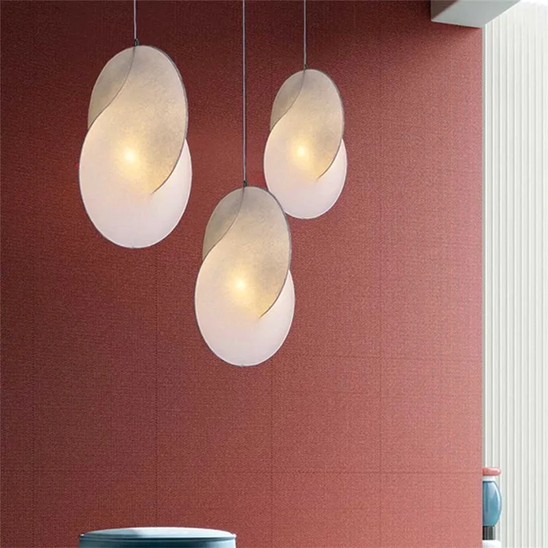 April Nordic Hanglamp Creatieve Led Decoratieve Tafelverlichting Witte Kroonluchter Voor Kamer