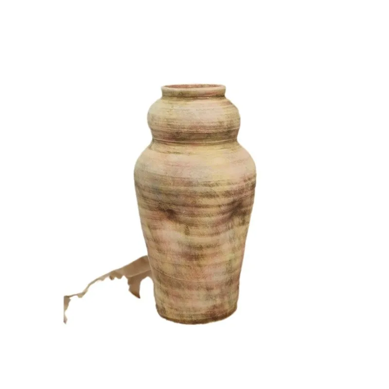 Antique original color vase texture home atmosphere original quaint entrance TV cabinet