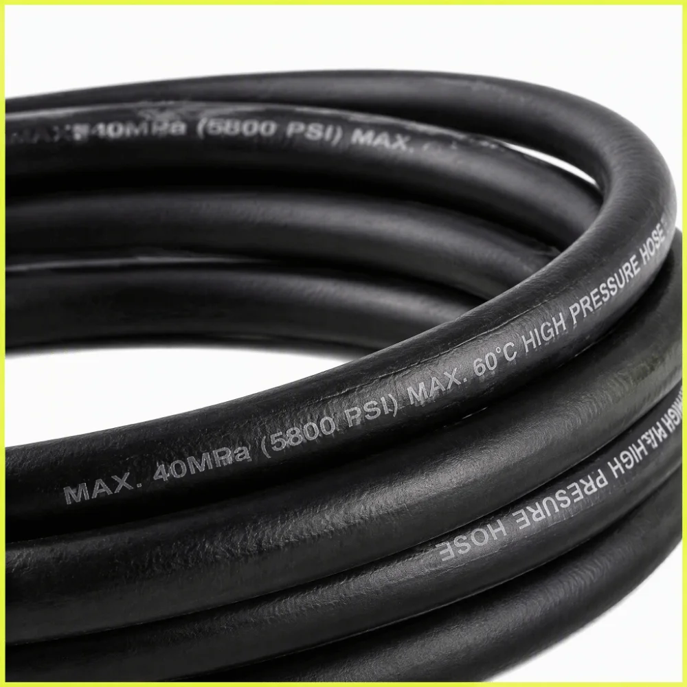 Rubber Sewer Line Clog Clearance Black Durable Gutter Drain Maintenance for K2 / K3 / K4 / K5 / K6 / K7 Pressure Washers