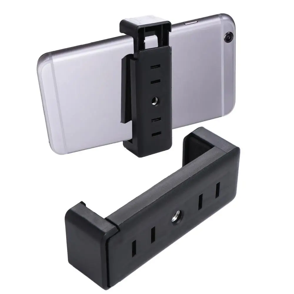 

2Psc Handsfree черный зажим для мобильного телефона прочный держатель для телефона из АБС-пластика портативный кронштейн для телефона держатель крепление для телефона