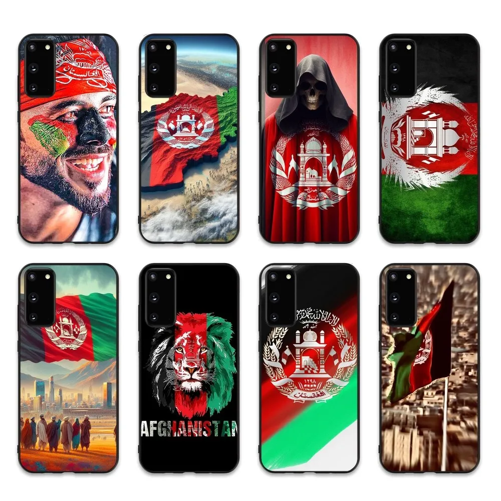 

Afghanistan Flag Phone Case Silicone PC+TPU For Samsung S10 20 30 22 23 24 Plus Lite Ultra Cover