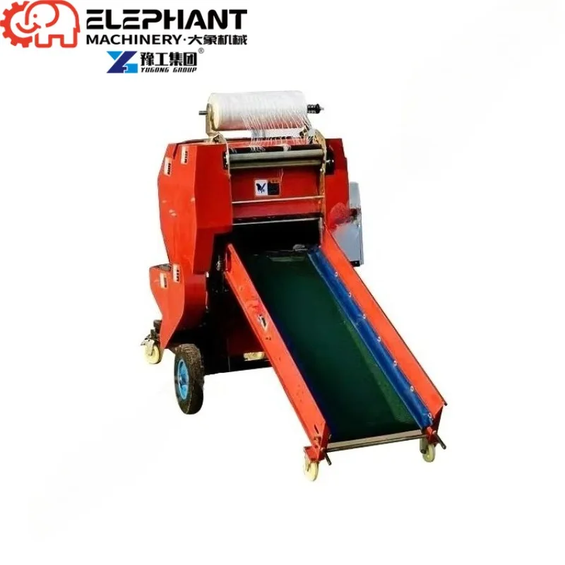 Silage Baler Packing Machine Silage Cutter Machine With Baler Machine Square Forage Baler Machinery