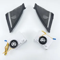Car Front Door Tweeter Cover For BMW G30 5 Series Audio Trumpet Head Treble Horn Frame Speaker Decoration Accessories Refit
