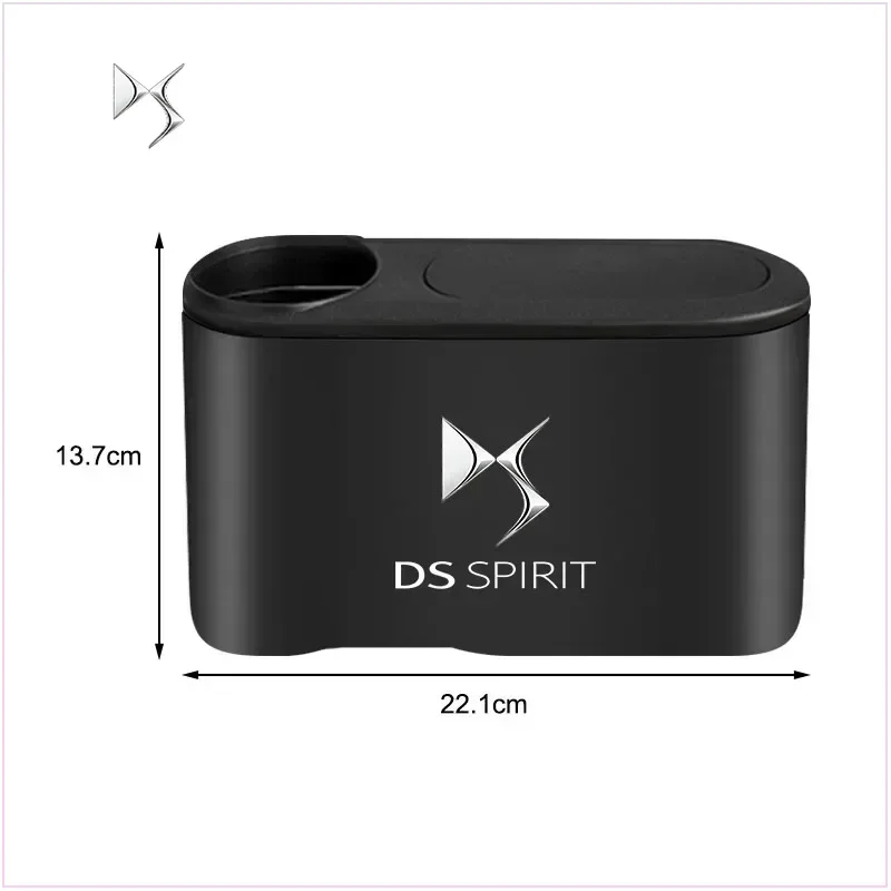 Car Trash Bin Car Suspension Press-type Trash Can Umbrella Organizer for Citroen DS DS4 DS4S DS5 SPIRIT DS 5LS DS6 Car Stickers