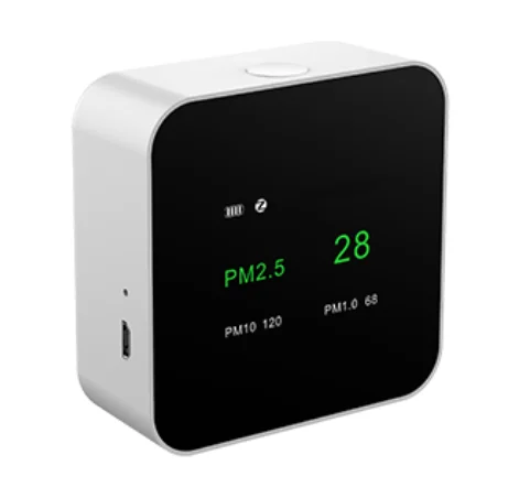 Détecteur de qualité de l'air WiFi CH2O PM2.5 PM1.0 PM10, température et humidité