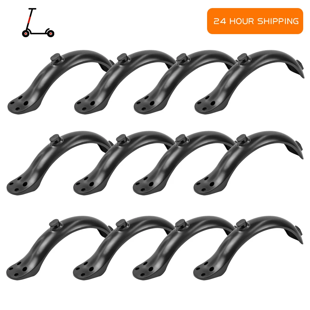 

112PC Replacement Rear Fenders with Screws Four-Hole Design For Electric Scooter Accessories Tyre Splash Proof Mudguard Parts