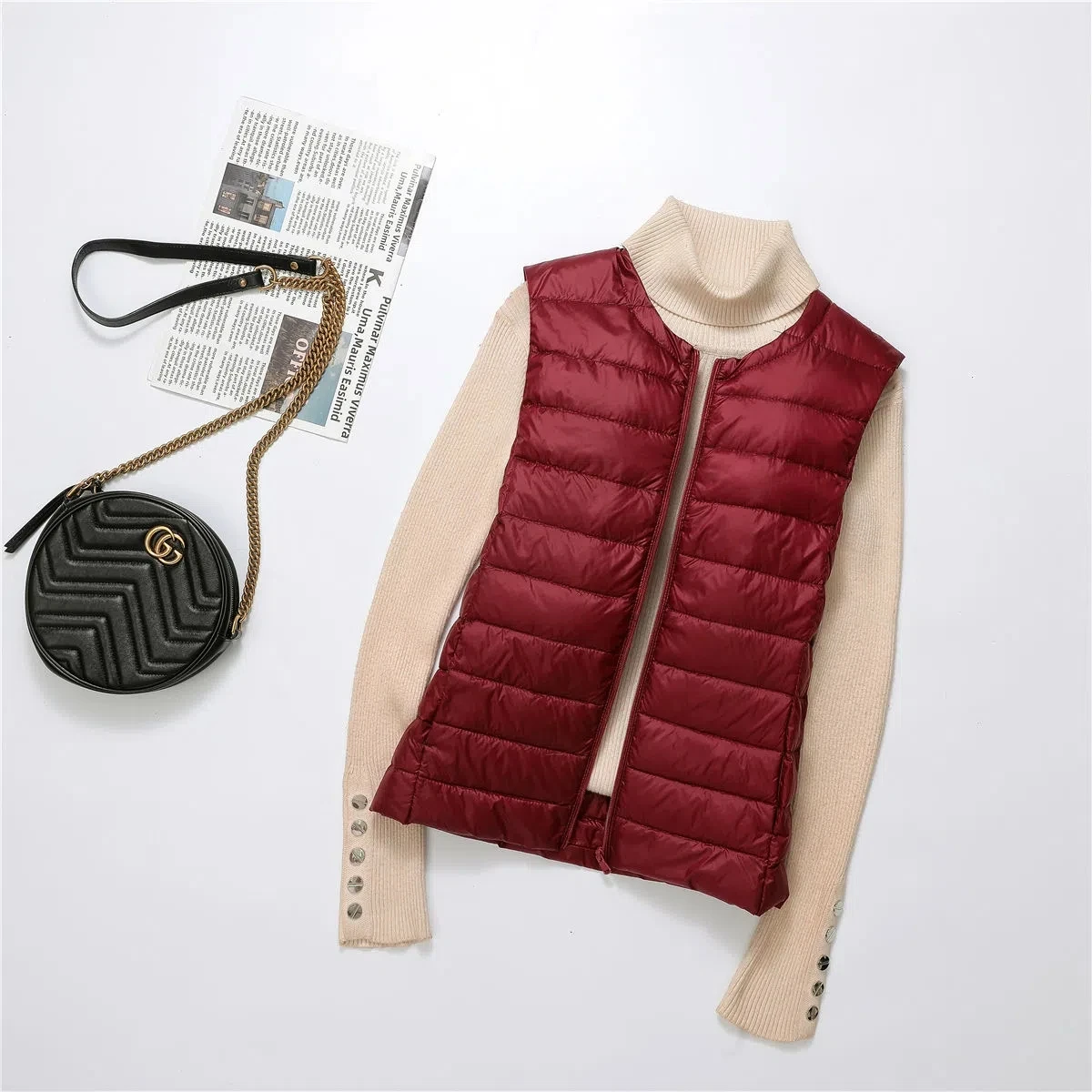 S-8XL Oversized Loose White Duck Down Coats Women\'s 2022 New Autumn Winter Thin Warm Down Vest Waistcoat Women Coat Vests Tops