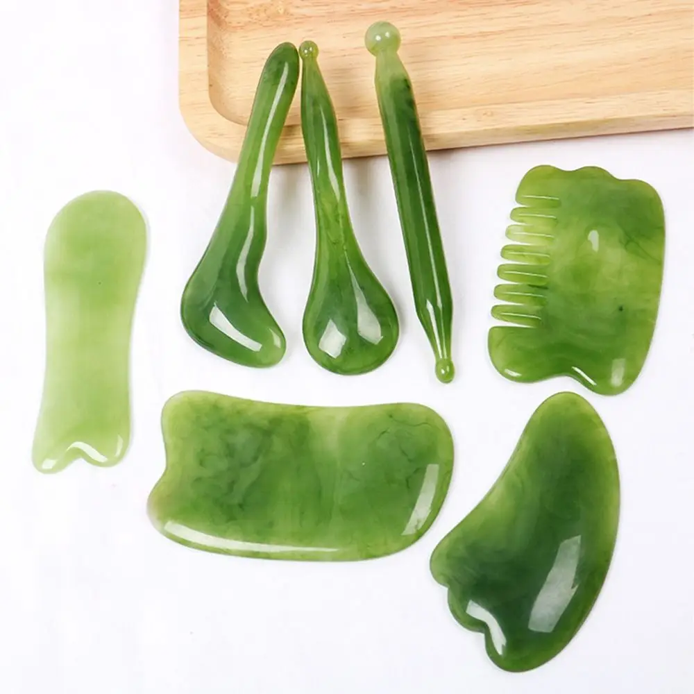 Résine physiothérapie beauté minceur outil de soins de la peau grattoir pour le visage Gua Sha conseil visage masseur corps beau outil