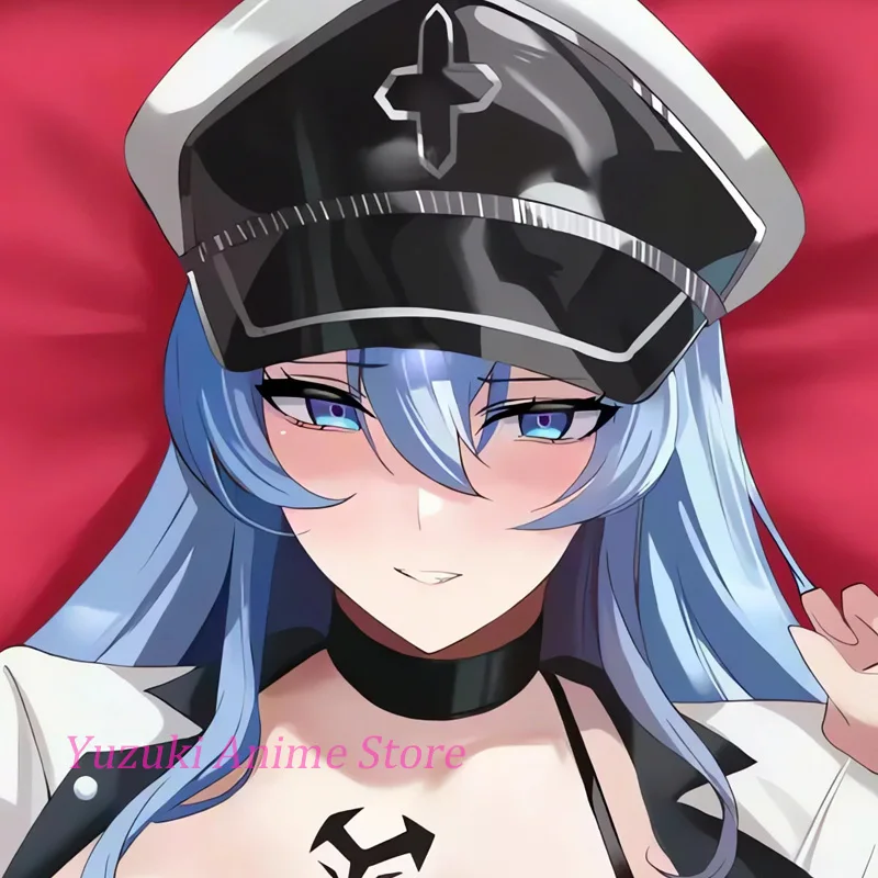 Anime Pillowcase Esdeath Dakimakura Double-Sided Print 2WAY Life-Size Body Pillow Cover