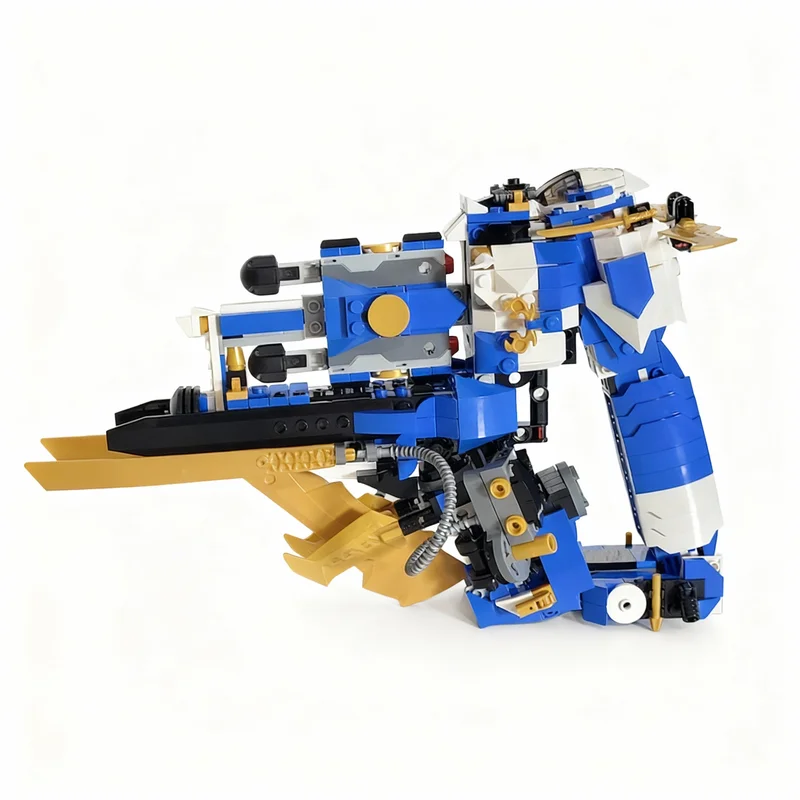 604pcs MOC Ninjia Steampunk Revolver Model Building Blocks Christmas Gift Toy Display Idea Birthday Education Collection Art