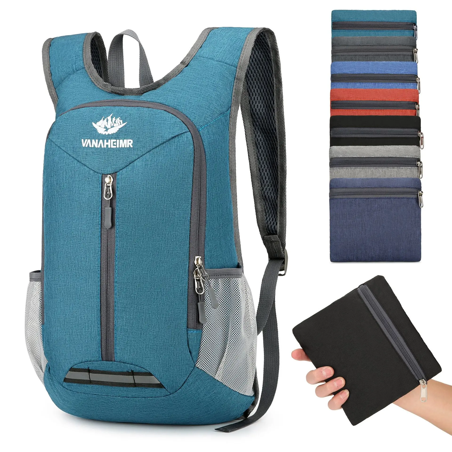 Outdoor Lightweight Hiking Bag Foldable Backpack Professional Travel Casual Large Capacity Lightweight Shoulder Bag for Trekking