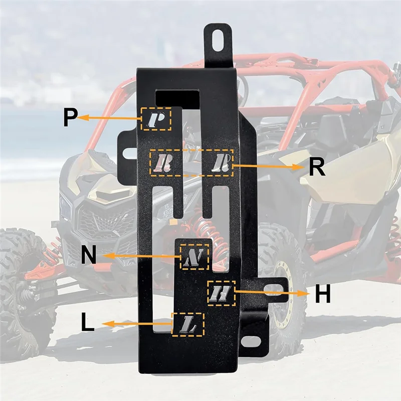

Quick Shifter Gate For Can-Am Maverick X3 MAX Turbo R 2017-2025 Accessories, Upgraded X3 Quick Shift Shell