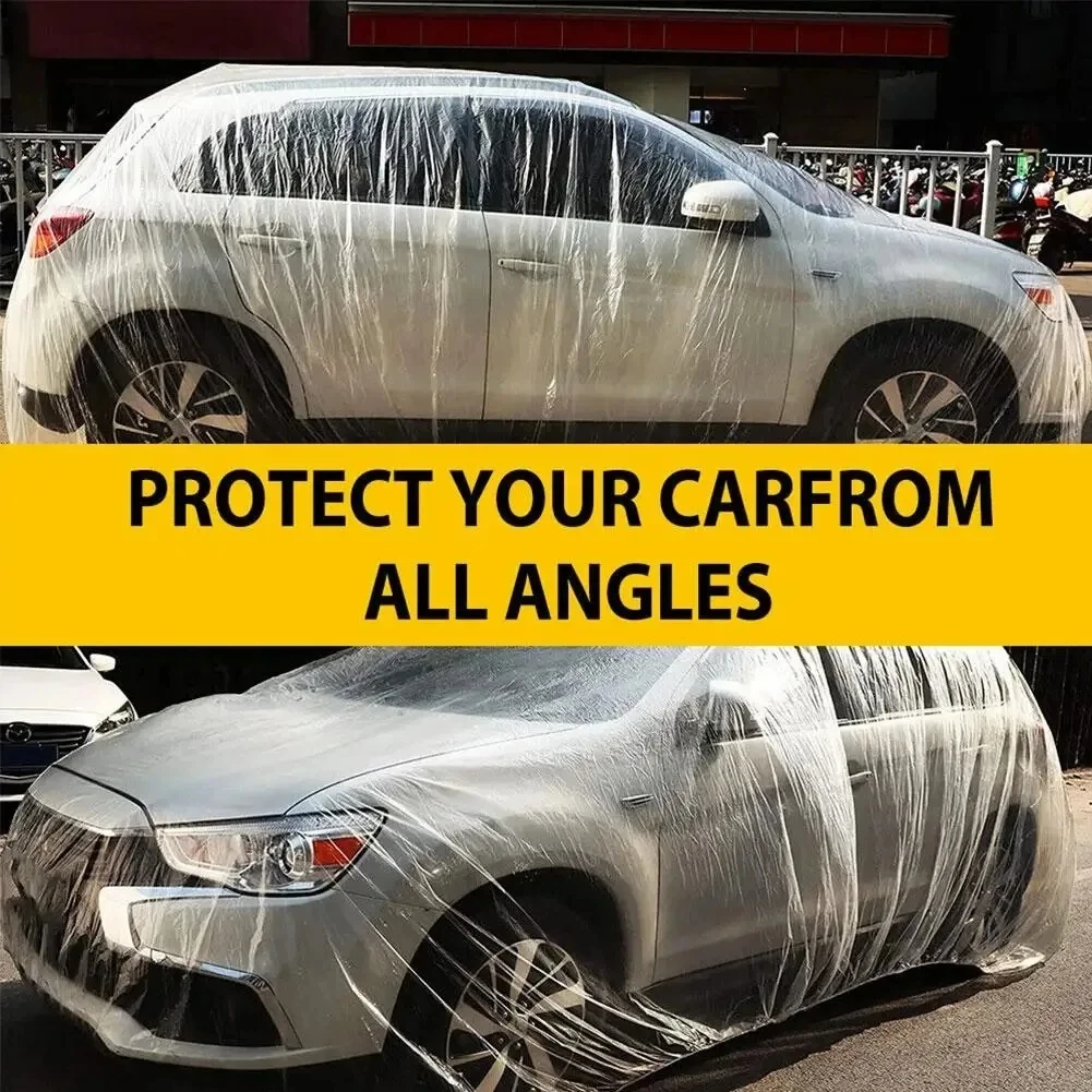 

Car Clothing Disposable Car Clothing Car Dust Cover Car Sunscreen Waterproof Sunshade Car Transparent Car Coat Car Umbrella