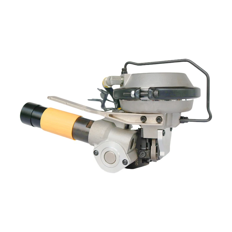 Semi-Automatic Pneumatic Steel Lumber Commodity Packing Strapping Tool with Multifunctional Features