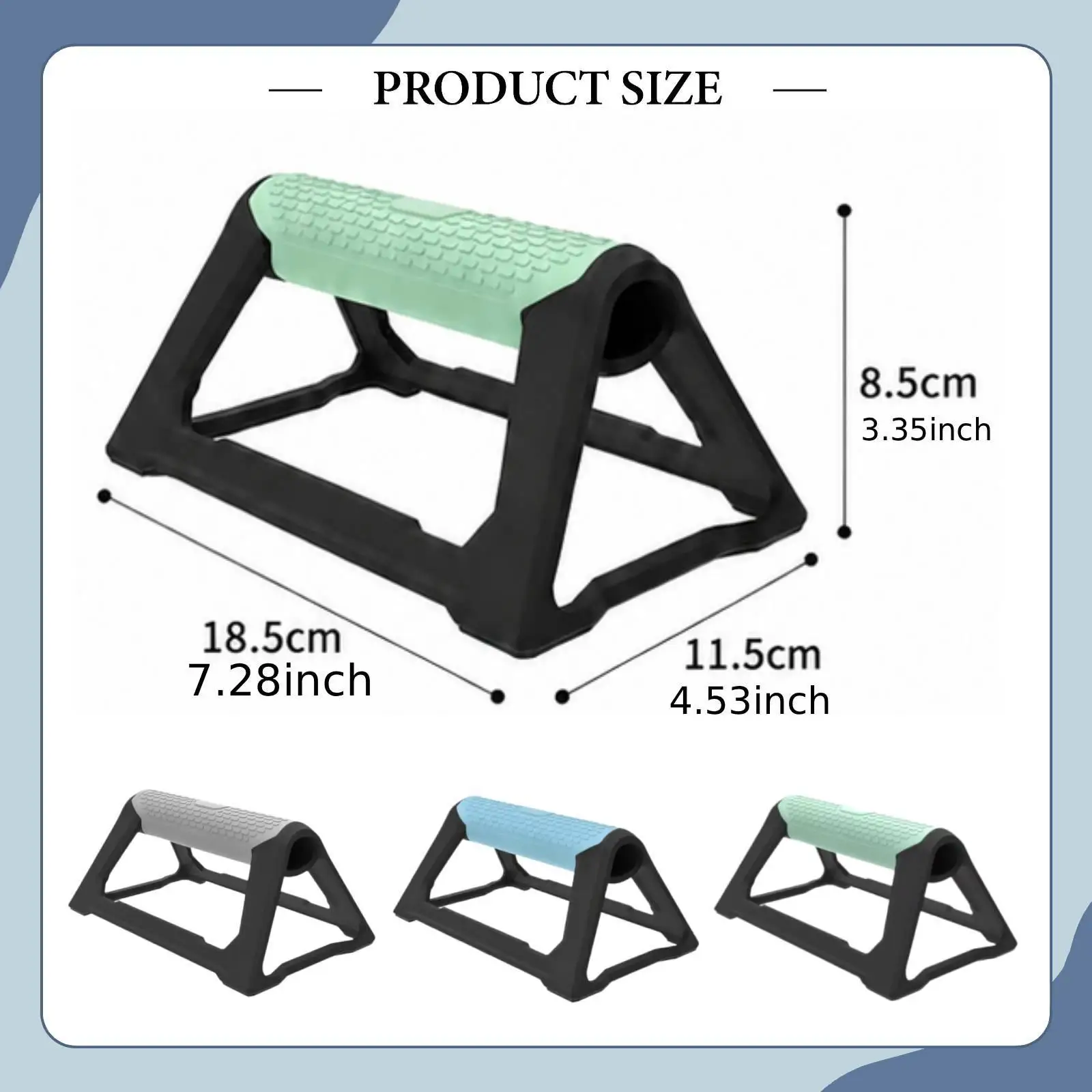 2Pcs Push up Stands Convenient Equipment Push up Bar Push up Handles Chest Muscle Training Supports for Home Gym Floor Workout