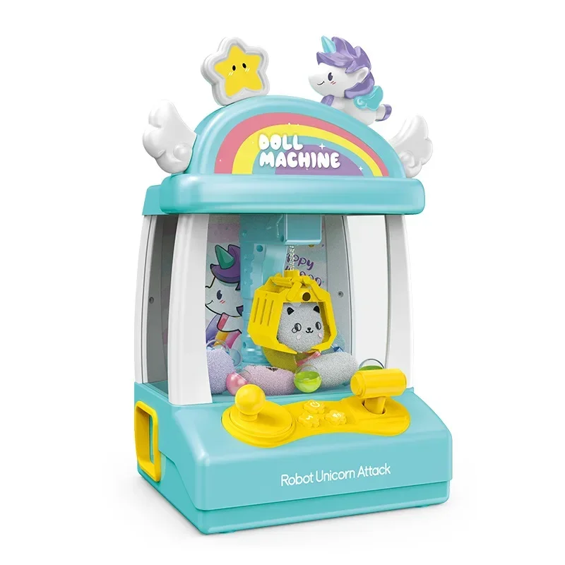 

Кукольная машина с когтями единорога, детская игровая игра, мини-игрушки с когтями, машины-краны, кукла-яйцо для подарка, игрушка-машина с когтями