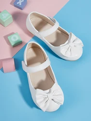 Mahbu zapatos de princesa de ciervo para niños, zapatos de boda de fiesta con purpurina, planos de Ballet de moda para niños pequeños, zapatos de cuero casuales para niños